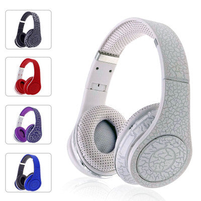 High Quality New Burst Universal Interface Foldable Headset Mobile Phone Headset With Microphone Color Fashion Headset - Blue Force Sports