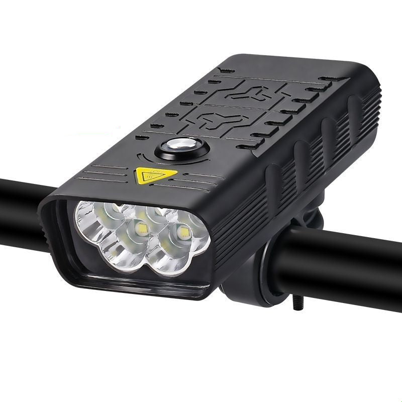 Bicycle LED Built-in Battery USB Charging Front Light - Blue Force Sports