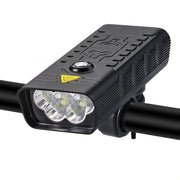Bicycle LED Built-in Battery USB Charging Front Light - Blue Force Sports