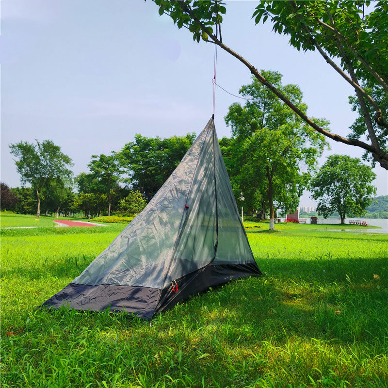 Super Light Camping Tent 3-4 People Big Pyramid Tent Backpack Tent - Blue Force Sports
