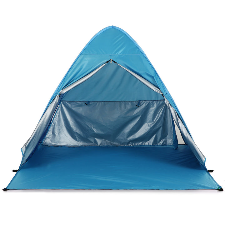 Automatic Construction-Free Camping Tent With Curtain - Blue Force Sports