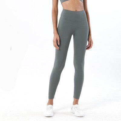 Women Double-Sided Sanded Yoga Pants - Blue Force Sports