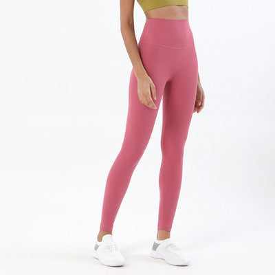 Women Double-Sided Sanded Yoga Pants - Blue Force Sports