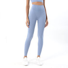 Women Double-Sided Sanded Yoga Pants - Blue Force Sports