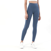 Women Double-Sided Sanded Yoga Pants - Blue Force Sports