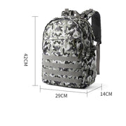 Playerunknown'S Battlegrounds Eating Chicken Level 3 Level 3 Bag Zipper Men With Backpack - Blue Force Sports
