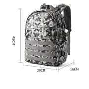 Playerunknown'S Battlegrounds Eating Chicken Level 3 Level 3 Bag Zipper Men With Backpack - Blue Force Sports
