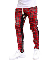 New Casual Pants Stand Alone Wish AliExpress Hot Style Men's Sports Pants Hit Color Cotton Straight-Leg Pants - Blue Force Sports