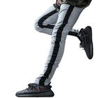 New Casual Pants Stand Alone Wish AliExpress Hot Style Men's Sports Pants Hit Color Cotton Straight-Leg Pants - Blue Force Sports