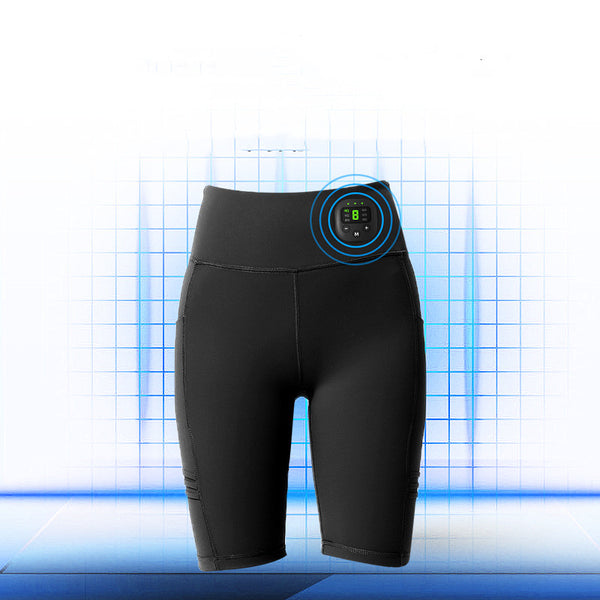 Smart Fitness Pants Massage Home Hip Training Device Buttocks Yoga Pants - Blue Force Sports
