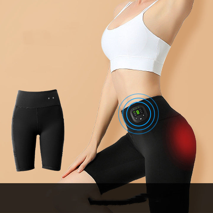 Smart Fitness Pants Massage Home Hip Training Device Buttocks Yoga Pants - Blue Force Sports