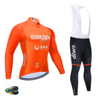 Men'S Long-Sleeved Cycling Wear, Mountain Bike Suit - Blue Force Sports