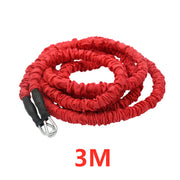 Double resistance band pull pull rope stretch track and field track and field race force explosive jump - Blue Force Sports