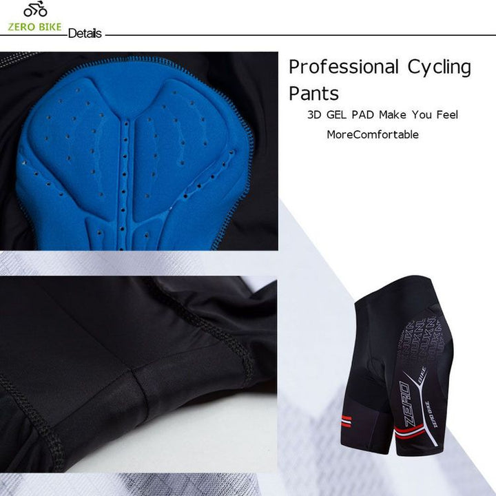 Bike Men Quick Dry Cycling Shorts Bicycle Padded Tight short - Blue Force Sports