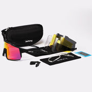Cycling Glasses Polarized Goggles Mountain Road Bike Glasses - Blue Force Sports