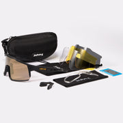 Cycling Glasses Polarized Goggles Mountain Road Bike Glasses - Blue Force Sports