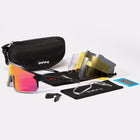 Cycling Glasses Polarized Goggles Mountain Road Bike Glasses - Blue Force Sports