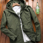 NIANJEEP autumn and winter clothing maleshield outdoor mountaineering suit and a casual and velvet jacket jacket - Blue Force Sports