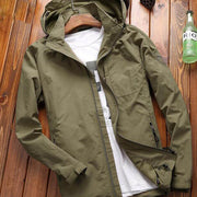 NIANJEEP autumn and winter clothing maleshield outdoor mountaineering suit and a casual and velvet jacket jacket - Blue Force Sports
