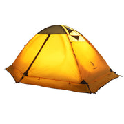 Outdoor Camping Camping Double-layer Aluminum Pole Tent - Blue Force Sports