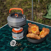 Outdoor Cookware, Portable Camping Cookware, Picnic Heat Collection Set - Blue Force Sports