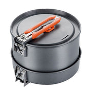 Outdoor Cookware, Portable Camping Cookware, Picnic Heat Collection Set - Blue Force Sports