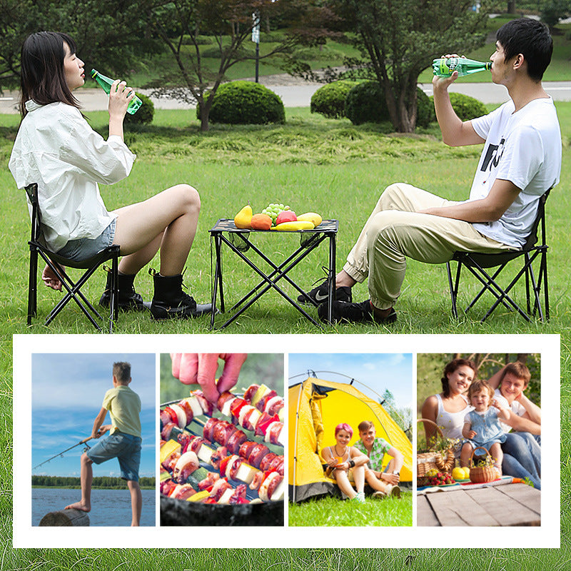 Outdoor Portable Folding Tables And Chairs - Blue Force Sports