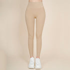 Nude Sports Yoga Wear Trousers Korean Fashion Quick-drying Stretch Fitness Yoga Pants Women - Blue Force Sports
