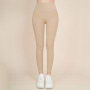 Nude Sports Yoga Wear Trousers Korean Fashion Quick-drying Stretch Fitness Yoga Pants Women - Blue Force Sports