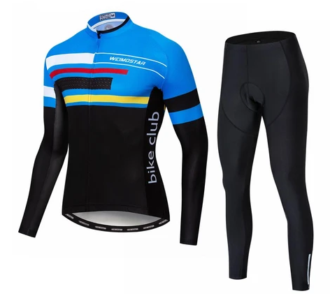 Men'S Long Sleeve Jerseys Set Customized - Blue Force Sports