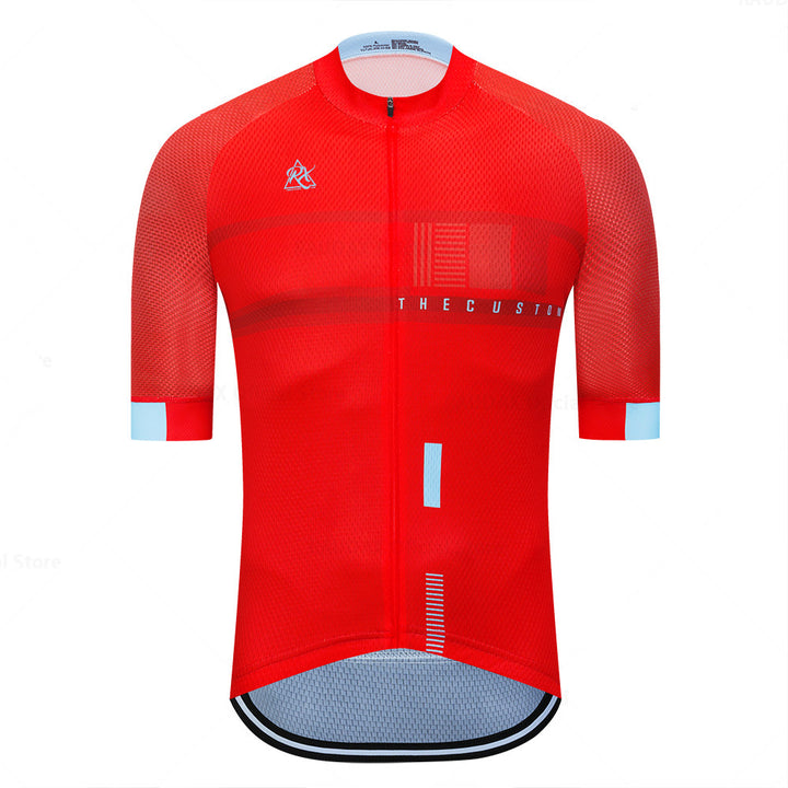 Men's Cycling Jersey Raudax Women's Short Sleeve Ropa Ciclismo Summer Cycling Jersey Triathlon Cycling Jersey - Blue Force Sports