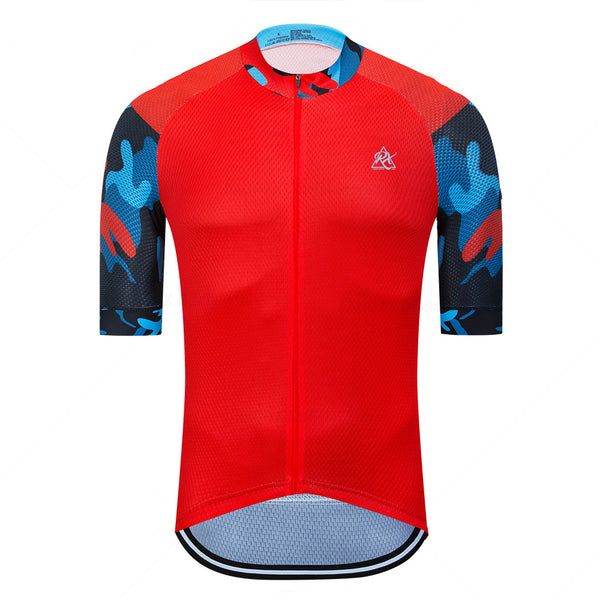 Men's Cycling Jersey Raudax Women's Short Sleeve Ropa Ciclismo Summer Cycling Jersey Triathlon Cycling Jersey - Blue Force Sports