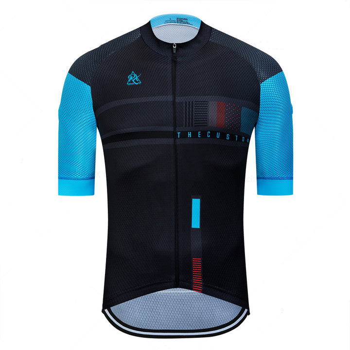 Men's Cycling Jersey Raudax Women's Short Sleeve Ropa Ciclismo Summer Cycling Jersey Triathlon Cycling Jersey - Blue Force Sports