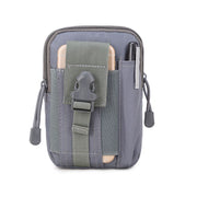 Outdoor Sports Molle Tactical Pocket Male 5.5 6 Inch Waterproof Mobile Phone Bag - Blue Force Sports