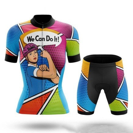 Cycling Clothing Summer Jacket Short-sleeved Suit Men And Women Thin Breathable Cycling Clothing - Blue Force Sports