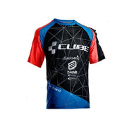 Short-sleeved Bib Cycling Jersey Suit - Blue Force Sports