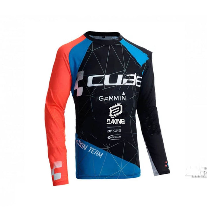 Short-sleeved Bib Cycling Jersey Suit - Blue Force Sports