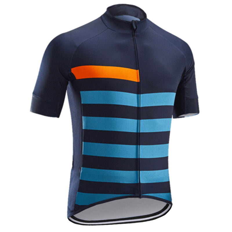 Road And Mountain Bike Cycling Jerseys Men's Tops Spring And Summer Cycling Jerseys - Blue Force Sports