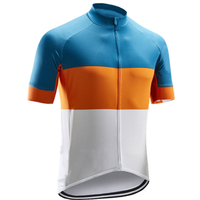 Road And Mountain Bike Cycling Jerseys Men's Tops Spring And Summer Cycling Jerseys - Blue Force Sports