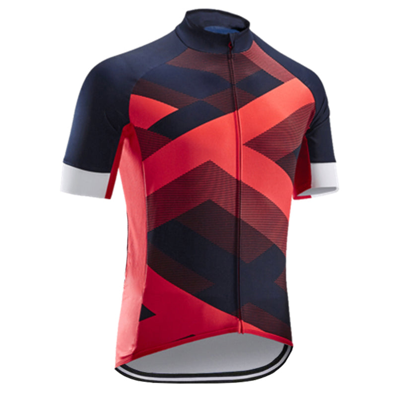 Road And Mountain Bike Cycling Jerseys Men's Tops Spring And Summer Cycling Jerseys - Blue Force Sports