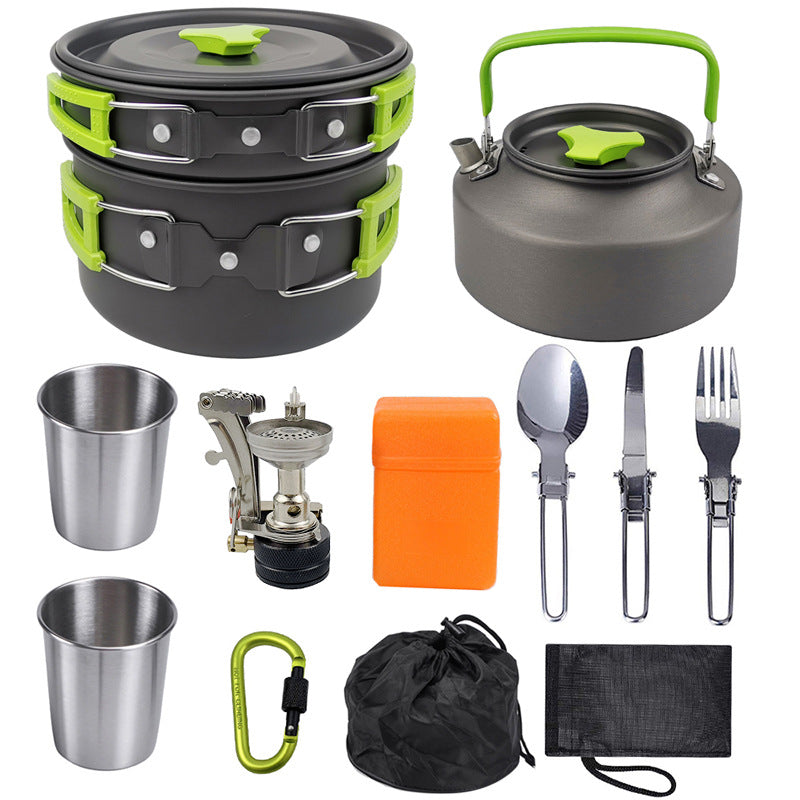 Camping Portable Outdoor Cooker Kettle New - Blue Force Sports