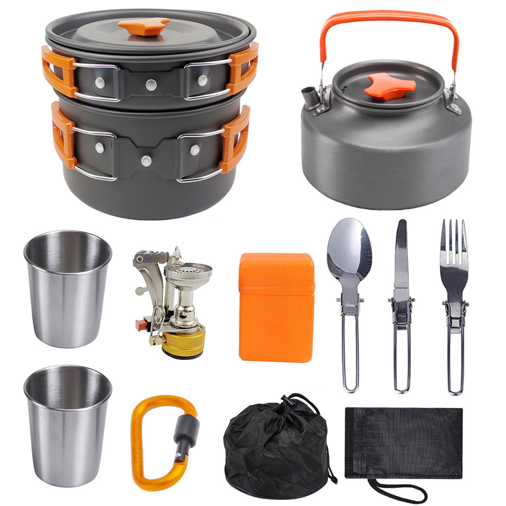 Camping Portable Outdoor Cooker Kettle New - Blue Force Sports