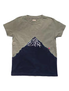 Women''s Same Mount Printed Embroidery T-shirt - Blue Force Sports