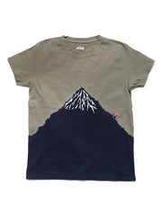 Women''s Same Mount Printed Embroidery T-shirt - Blue Force Sports