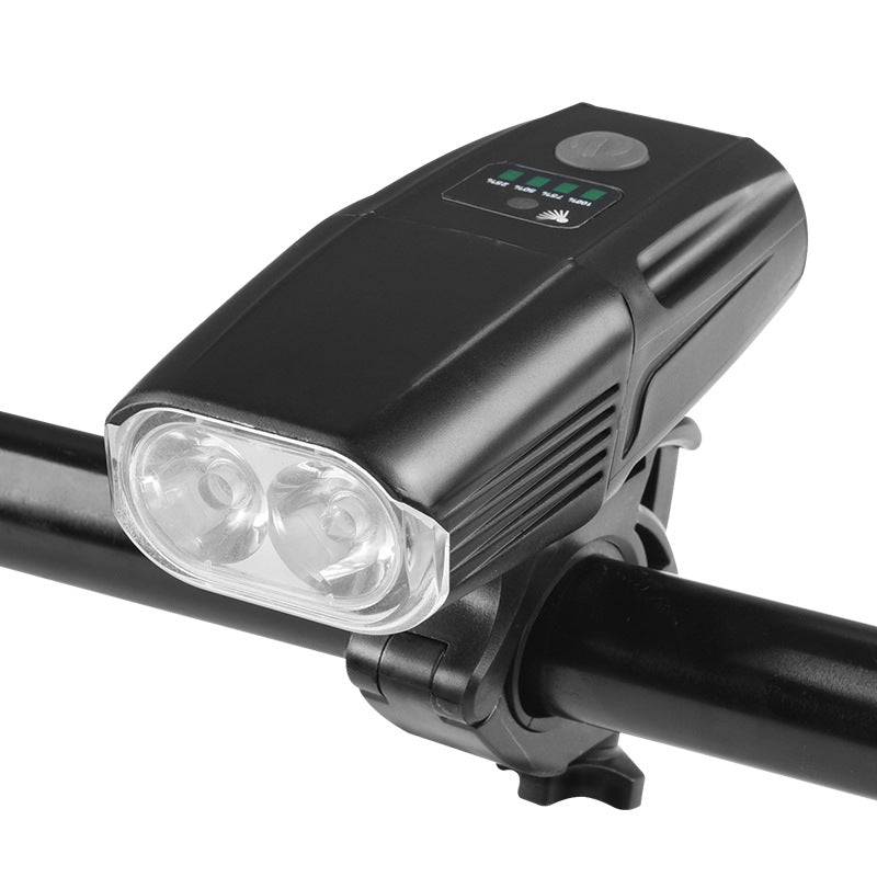 High-power Bicycle Induction Headlight And Taillight Kit - Blue Force Sports