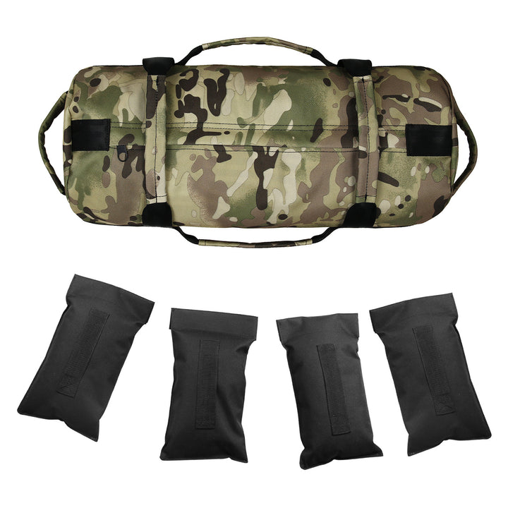 Camouflage Sports Fitness Weightlifting Bag - Blue Force Sports