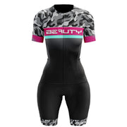 Women's Cycling Suit One-piece Diving Suit - Blue Force Sports