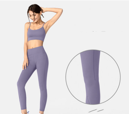 Peach Quick-drying Cropped Sweatpants - Blue Force Sports