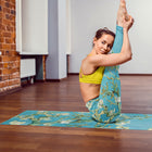 Natural Rubber Suede Yoga Mat 1.5mm Folding Fitness Dance Yoga Mat Cross-border Custom Printing - Blue Force Sports