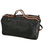 Distressed Thick Oil Wax Canvas Shoulder Handbag - Blue Force Sports